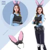 ジュディ コスプレ 衣装 大人気 ズートピア風 コスプレ ハロウィン 衣装 仮装 ウサギ耳カチューシャ
