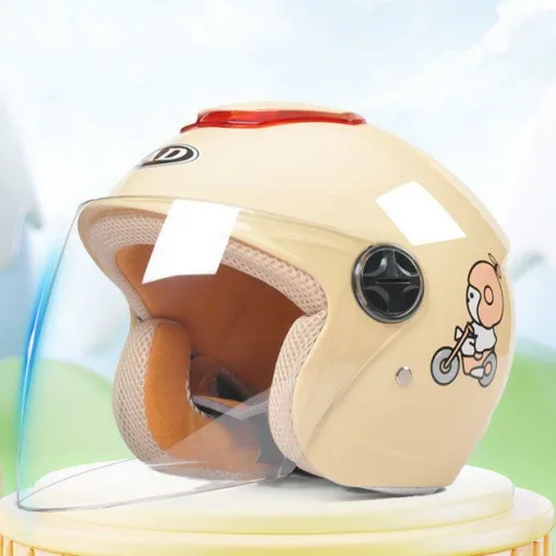可愛い バイクヘルメット 子供用 ジェットヘルメット おしゃれ ヘルメット