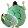 抱きまくら 亀の甲羅 ウェアラブル 100cm 背もたれ ヘッドボード 腰枕