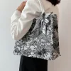 レディース バッグ 花柄 モダン ハンドバッグ エレガント