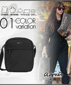 agnes b. アニエスベー ミニショルダーバッグ ポシェット ミニバッグ レディース バックパック