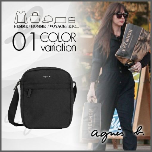 agnes b. アニエスベー ミニショルダーバッグ ポシェット ミニバッグ レディース バックパック