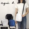 agnes b. アニエスベー ミニショルダーバッグ ポシェット ミニバッグ レディース バックパック