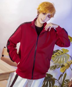ハイキュー 稲荷崎高校 コスプレ衣装 バレーボール部ジャージ 上下セット ユニフォーム バレー部 制服 バレーボール イベント仮装 トップス+パンツ