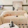 200*180cm ソファーカバー マルチカバー もこもこ 厚手 滑り止め ブランケット ベッドカバー 毛布 カーペット カウチカバー ピンク カーキ 2色