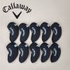 CALLWAY キャロウェイ ゴルフ アイアンカバー ヘッドカバー 10枚セット 高級感 着脱らくらく ゴルフ クラブ ヘッドカバー ブラック