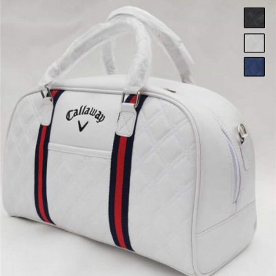 【人気商品】Callaway キャロウェイ ゴルフ ボストンバッグ ゴルフ服バッグ ゴルフシューズ バッグ 防水PU メンズ レディース ゴルフバッグ ブラック ホワイト ネイビー