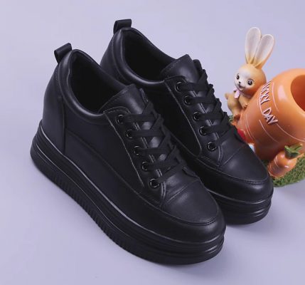 スニーカー 8cm 韓国ファッション スニーカー ホワイト インヒールスニーカー 靴 カジュアルシューズ 厚底 スニーカー キャンバスシューズ 学生 通勤 通学 人気 3色