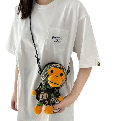 BAPE BABY MILO MOBILE PHONE BAG アベイシングエイプ 迷彩柄