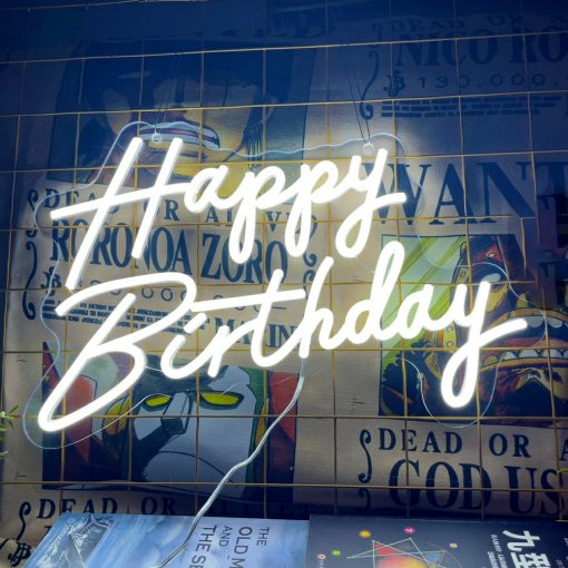 Happy Birthday ネオンサイン LED 冷たい光 個性 デザイン ネオンサイン 居酒屋 喫茶店の装飾 ネオンサイン ネオンライトLEDインテリアライト ネオンラ バー カフェ USB給電