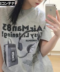 REコンテナ リコンテナ Tシャツ 韓国 ファッション 人気 レディース 春夏 グレー