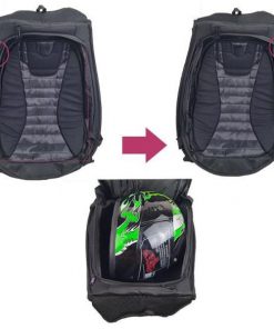 paxton パクストン バイク用リュットバッグ バックパック 防水カバー付き レーシング グッズ 通勤 軽量 耐久性 防水 スポーツバッグ ブラック 収納