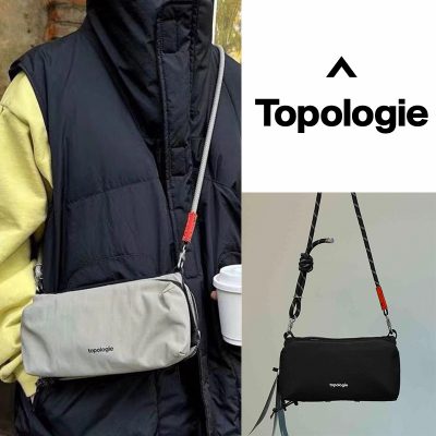 topologie トポロジー ショルダーバッグ 大容量 シンプル 軽量 カジュアル 通勤通学 旅行 ブラック カーキ