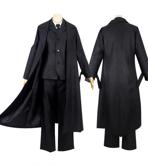 文豪ストレイドッグス 風 太宰治 7点セット コスプレ衣装 ウィッグ 靴 cosplay ハロウィン 演出服 変装 着せ恋 学園祭 文化祭 漫遊展 クリスマス パーティー 誕生日 プレゼント