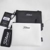 Titleist タイトリスト ポーチ 小物入れ ブラック ホワイト スポーツ アクセサリーポーチ ゴルフ旅行 収納