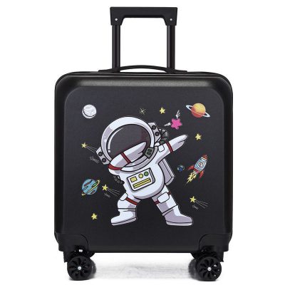 スーツケース 旅行 機内持ち込み キャリーケース 宇宙⾶⾏⼠ マシュマロ 子供用キャリーバッグ 小型 18インチ 20L多機能 軽量 出張 シンプル 360度回転できるキャスター キッズ用 幼稚園 小学 通勤 旅行 お出かけ 帰省 お出掛け 遠足 ギフト
