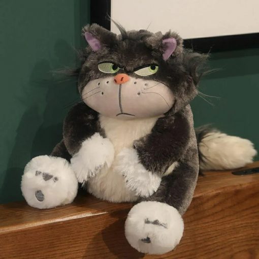 ルシファー 猫ぬいぐるみ 可愛い ルシファー猫抱き枕 ルシファー猫ぬいぐるみ スーパーもちもちぬいぐるみ 丸っこい ルシファー猫クッション 柔らかい 添い寝枕