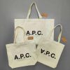 レディース APC Tote bag トートバッグ ホワイト アーペーセー バッグ ネイビー ビジネスバッグ 通勤バッグ A4 軽量 ママバッグ ﻿ 大きめ クリスマス プレゼント レディース シンプル カジュアル