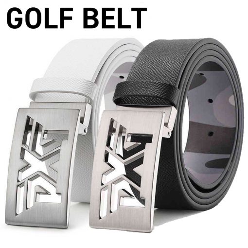 人気商品 PXG GOLF ピーエックスジー ゴルフ ベーシック ベルト 本革製 メンズ用 シンプルデザイン 2色展開