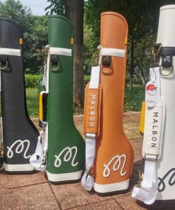 malbon golf マルボンゴルフ キャディバッグ 自立型 ゴルフバッグ グリーン&マルボンゴルフ 安定感 防水耐摩耗性 撥水性 練習用
