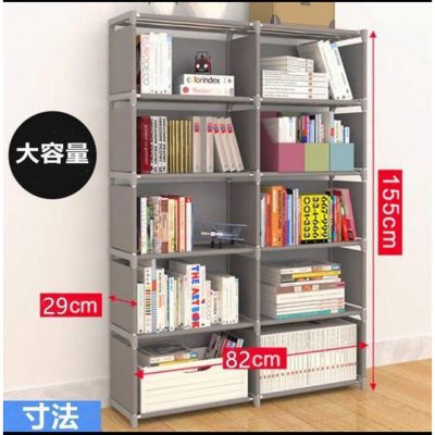 大容量 カラーボックス ブックラック スライド本棚 収納ボックスご購C