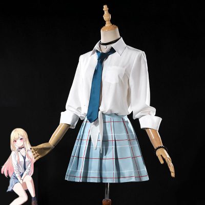 喜多川海夢 コスプレ衣装 変装 パープル 着せ恋 学園祭 文化祭 漫遊展 コスチューム cos 仮装 ハロウィン クリスマス パーティー 誕生日 プレゼント