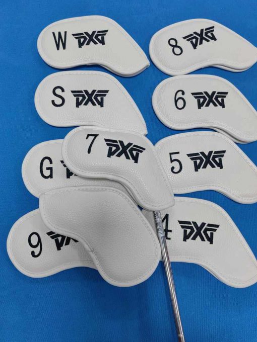 4点セット PING Golf ピンゴルフ ゴルフ ヘッドカバー 1+3+5+UT ホワイト+ブラック 大人気 ゴルフクラブ アクセサリー 保護