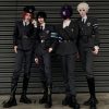 ブルーロック BLUE LOCK 風 8点セット 帽子付き 糸師冴 米切ル・ケサ 御影玲王 コスプレ 軍服 制服 cosplayに適用 ユニフォーム セット 軍帽 ハロウィン 衣装 コート シャツ ズボン 帽子 ベルト ネクタイ 腕章 ウエストポーチ