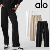 Alo Yoga アロヨガ スウェットパンツ ヨガパンツ ヨガパンツ スポーツ トレーニング ゆったり ブラック ホワイト カーキ
