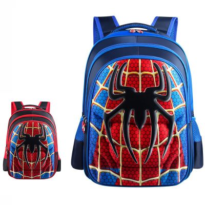 リュックサック スパイダーマン 男の子 キッズ 子供リュック ボーイズ 大容量 キャラクター ポイント利用 防水 頑丈 かばん 鞄 bag 耐久 軽い 収納 カバン 通園 通学 旅行 遠足